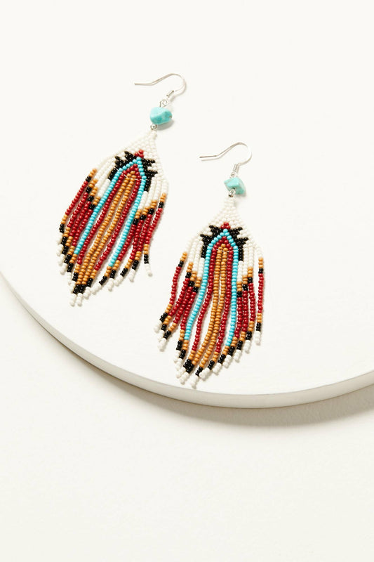 Women Alterra Beaded Fringe Earrings | Idyllwind