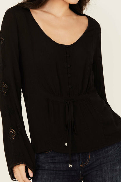 Women Sharondale Embroidered Long Sleeve Button-Down Shirt | Idyllwind