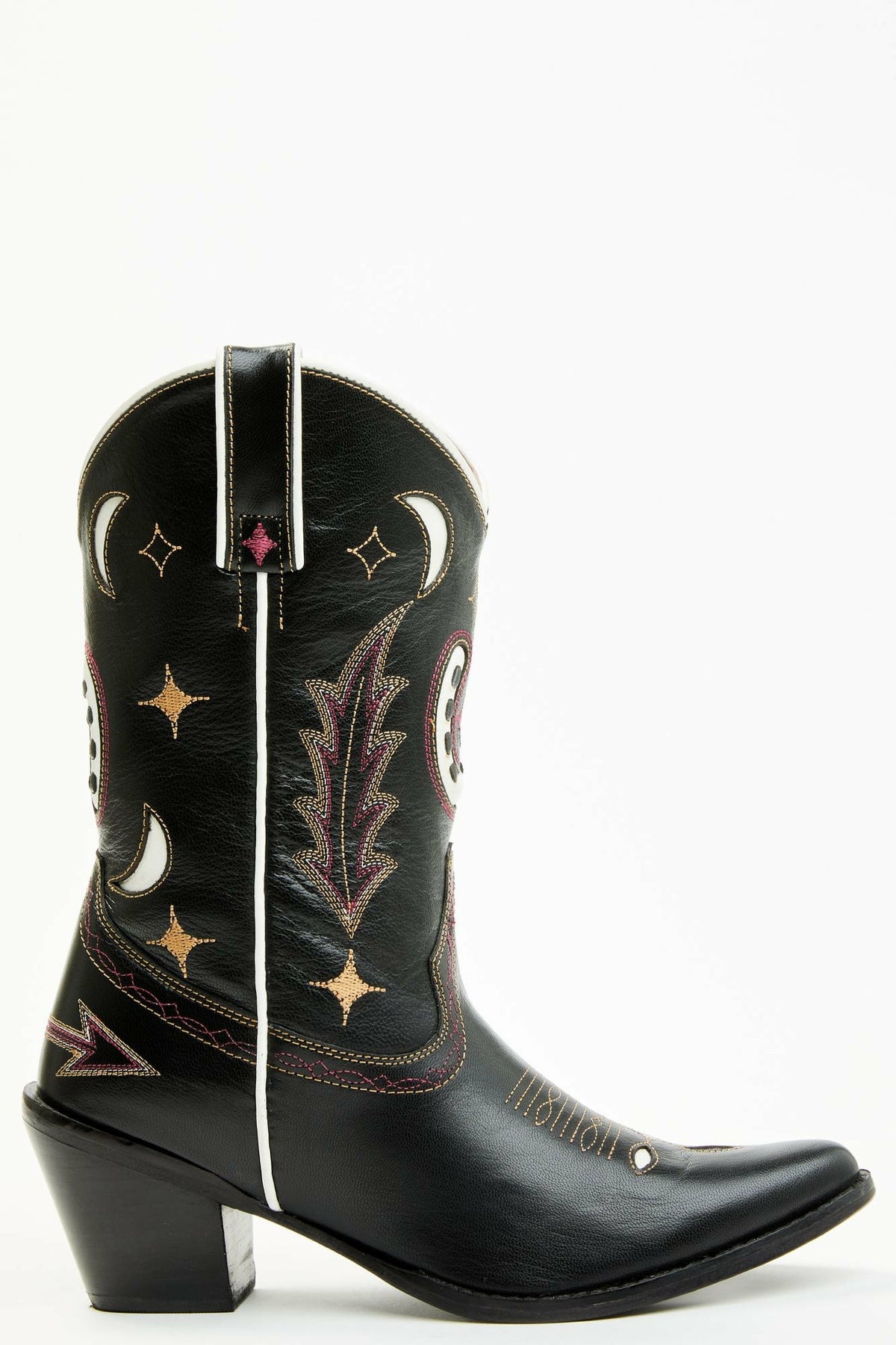 Women Get Lucky Black Western Boots - Round Toe | Idyllwind