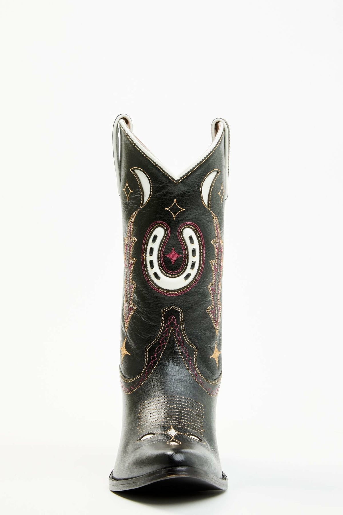 Women Get Lucky Black Western Boots - Round Toe | Idyllwind