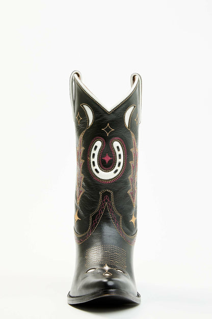 Women Get Lucky Black Western Boots - Round Toe | Idyllwind
