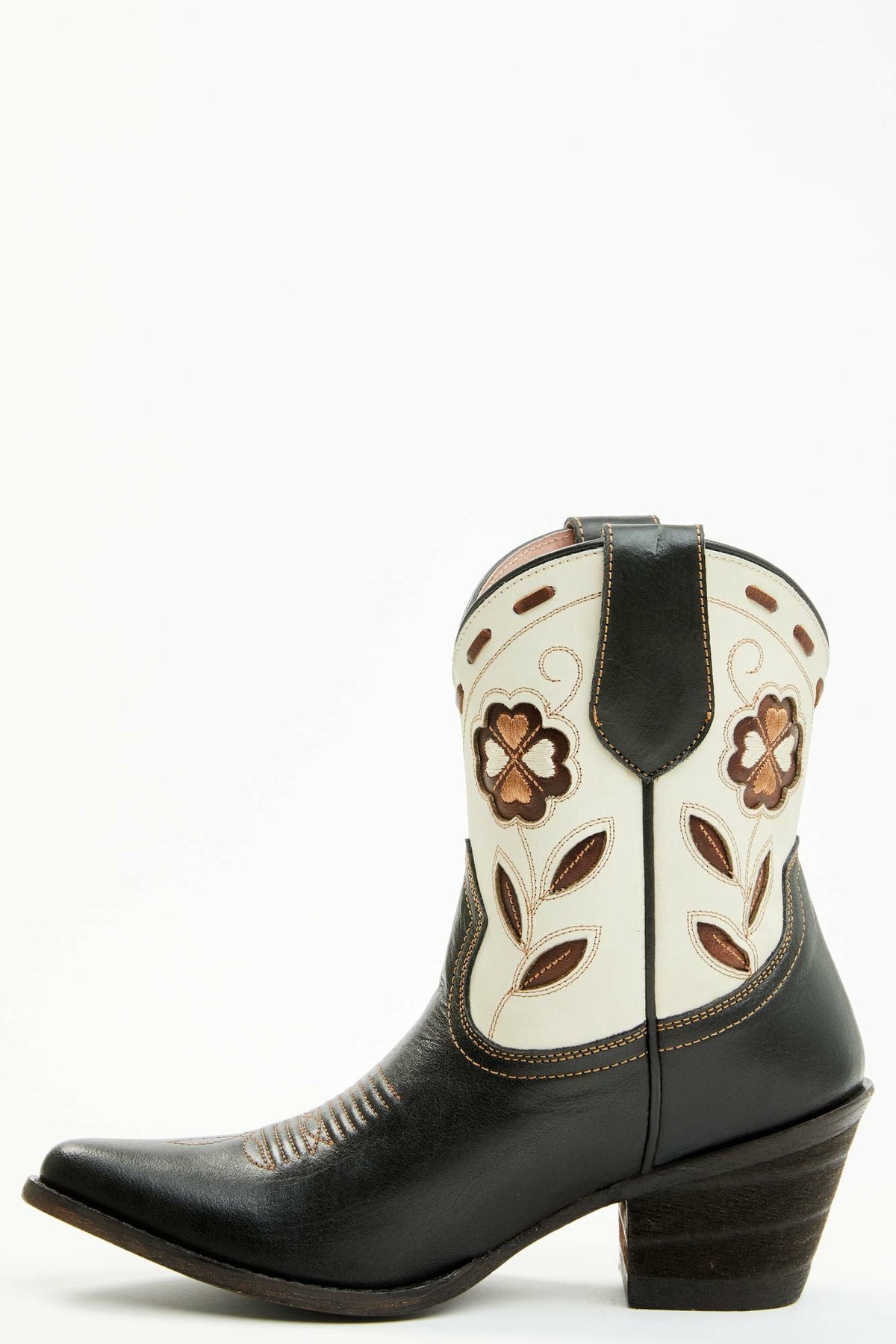 Women Runaway Black Western Booties - Round Toe | Idyllwind