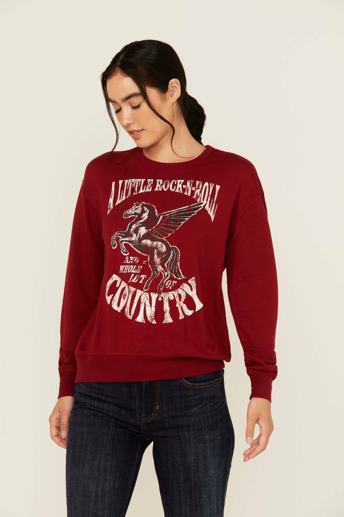Women Little Rock Lot of Country Pullover Sweatshirt | Idyllwind