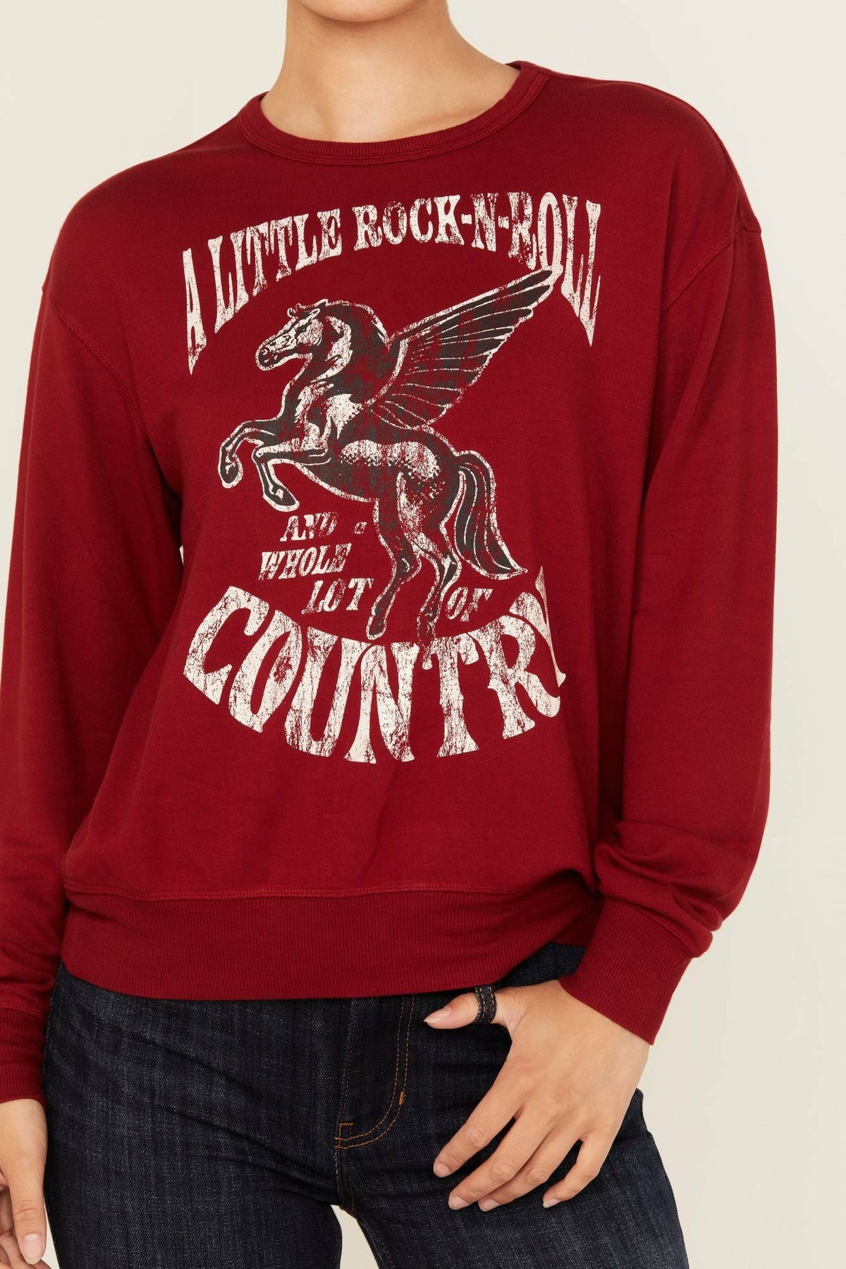 Women Little Rock Lot of Country Pullover Sweatshirt | Idyllwind