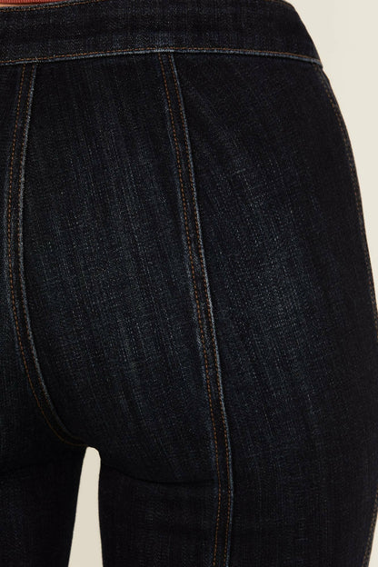 Women Fontana Dark Wash Legend High Rise Bootcut Comfort Stretch Denim Jeans | Idyllwind