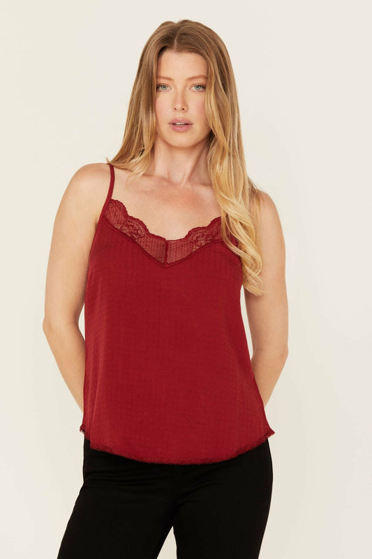Women Randa Lace Trim Cami | Idyllwind