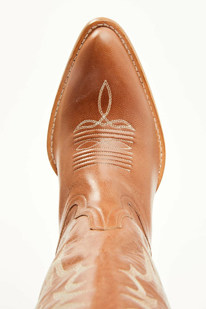 Women Charmed Life Tobacco Leather Western Boots - Round Toe | Idyllwind