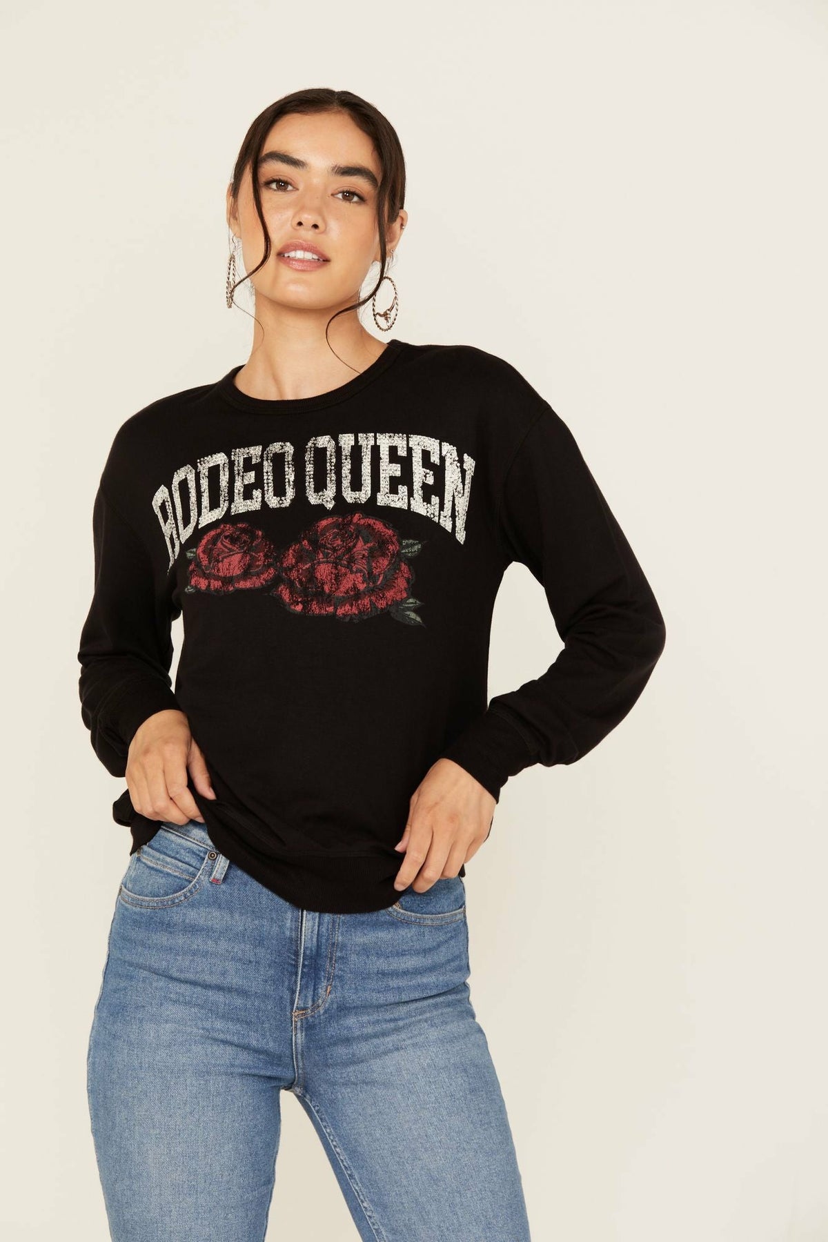 Women Rodeo Queen Pullover Sweatshirt | Idyllwind