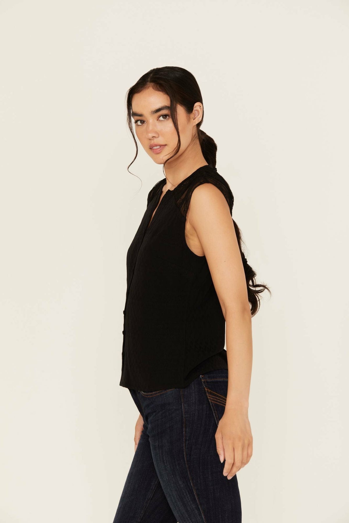 Women Joya Jacquard Sleeveless Top | Idyllwind