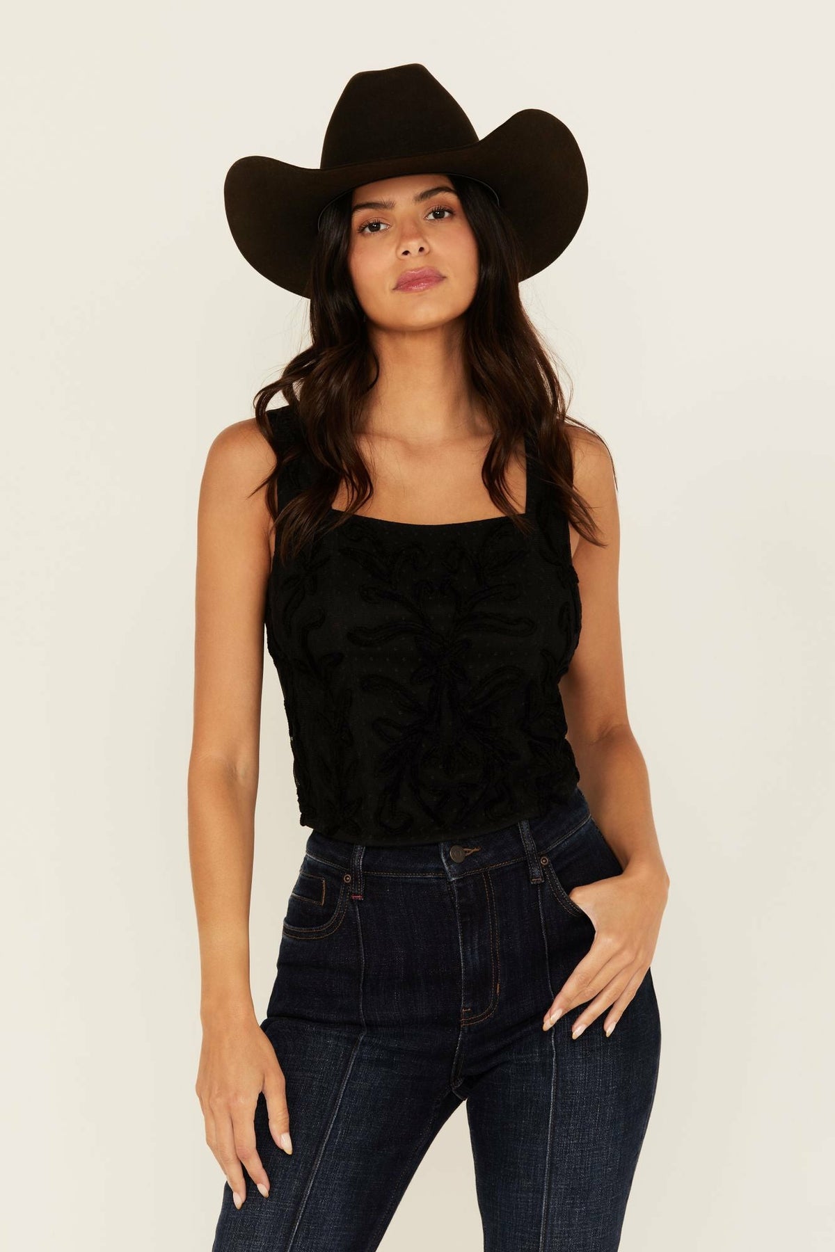 Women Tigerbelle Soutache Lace Sleeveless Top | Idyllwind