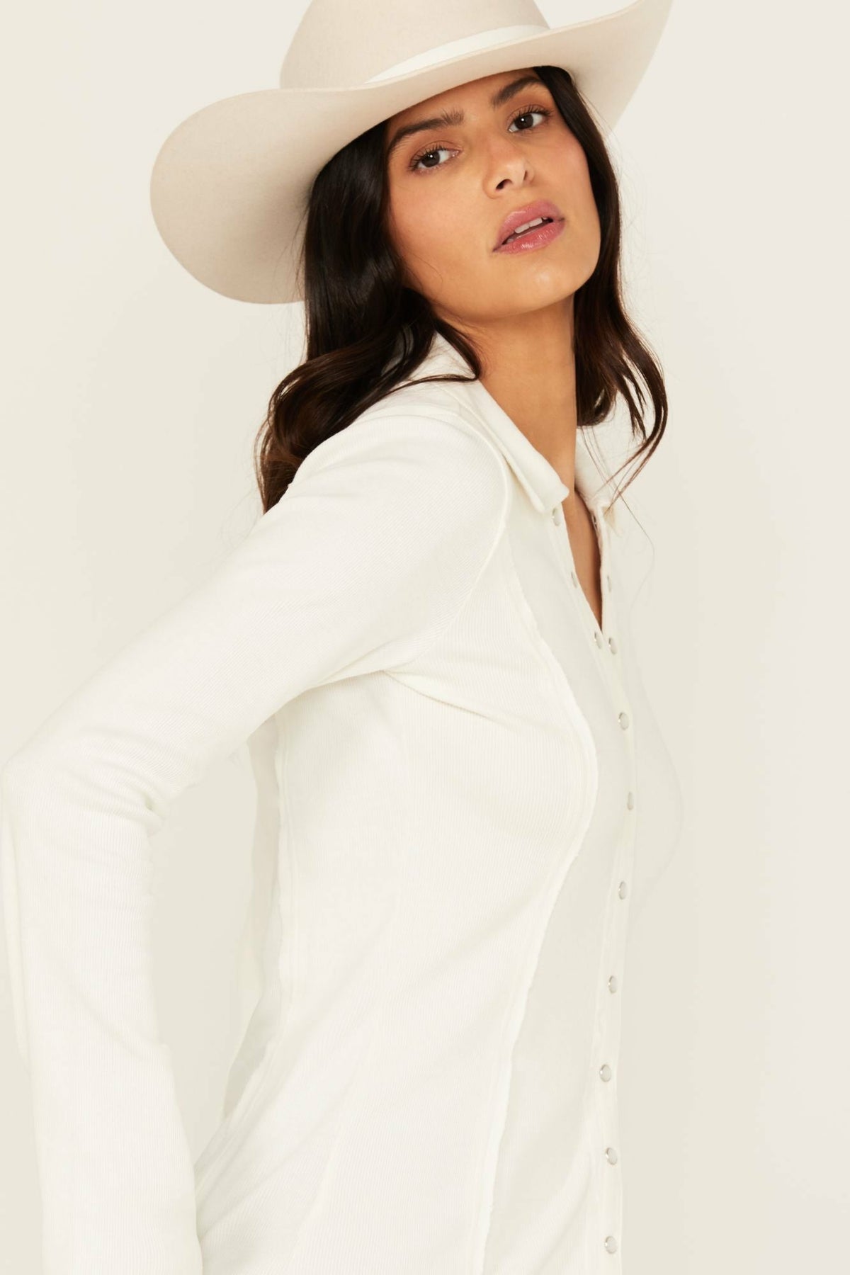 Women Ravenwood Solid Long Sleeve Snap Shirt | Idyllwind