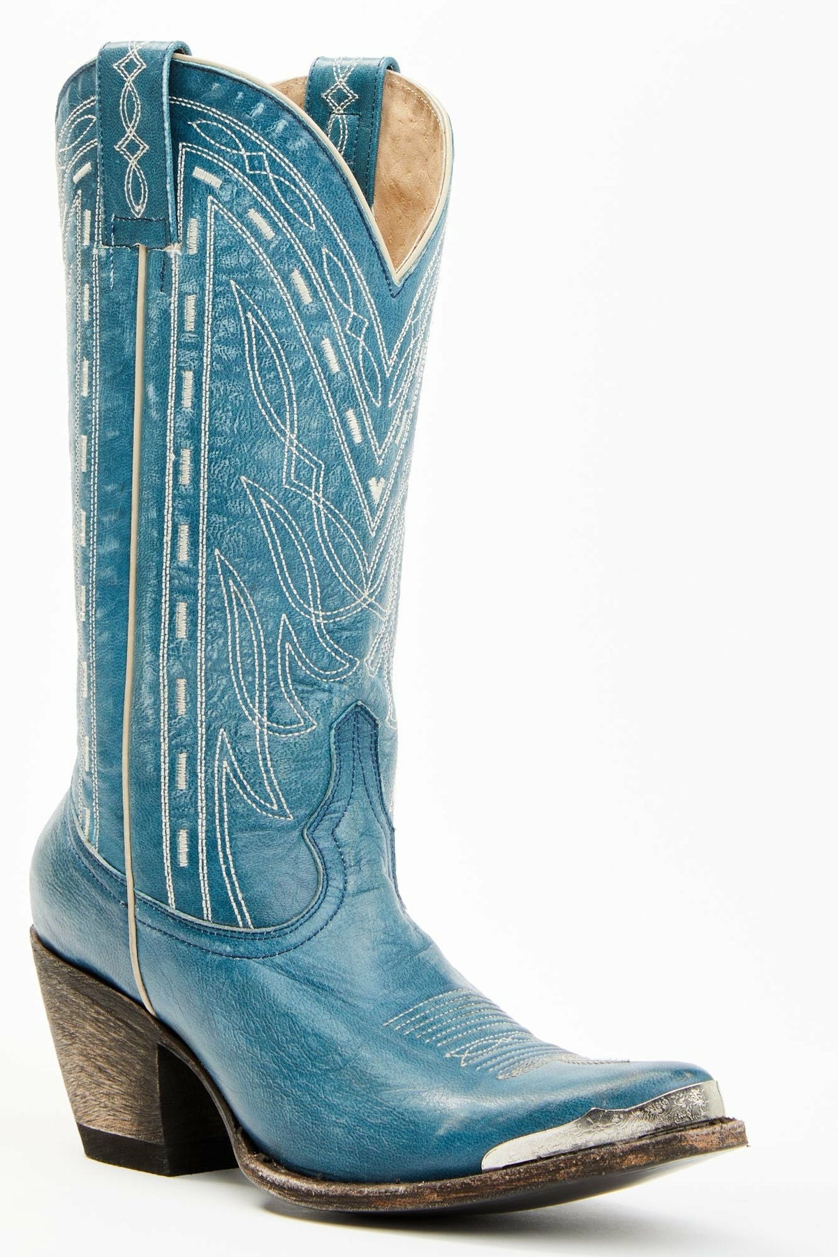 Women Retro Rock Teal Western Boots - Round Toe | Idyllwind