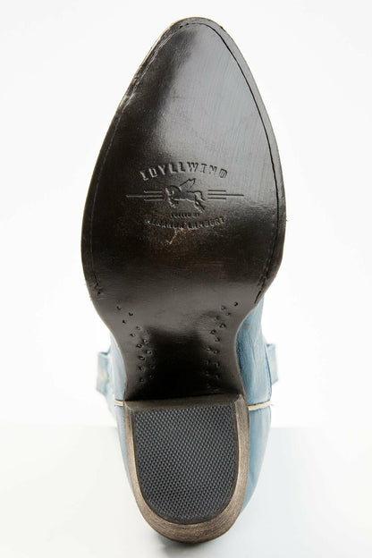 Women Retro Rock Teal Western Boots - Round Toe | Idyllwind