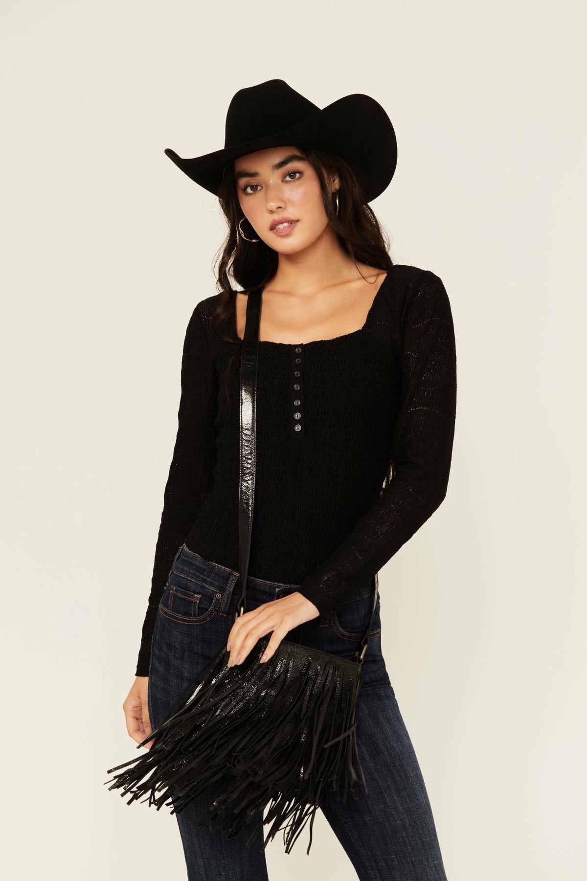 Women Camarillo Metallic Fringe Suede Crossbody Bag | Idyllwind