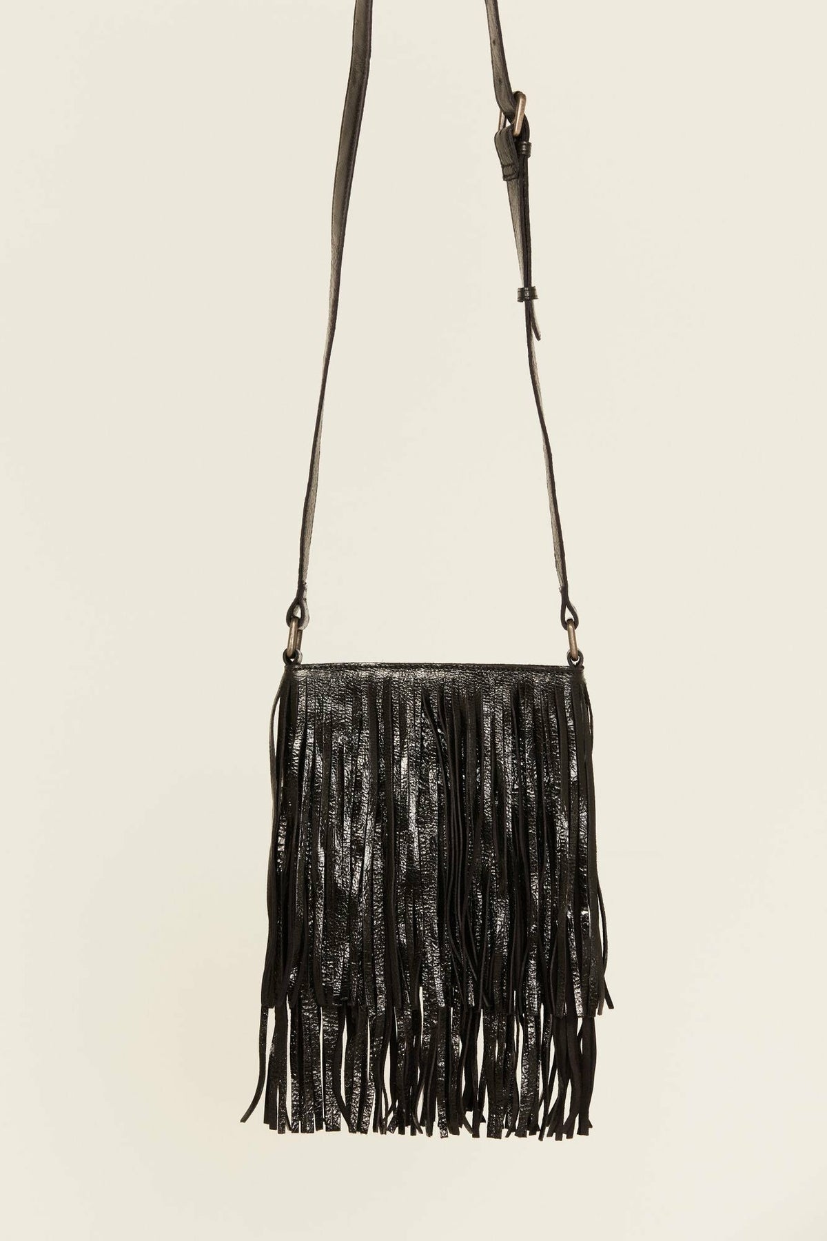 Women Camarillo Metallic Fringe Suede Crossbody Bag | Idyllwind