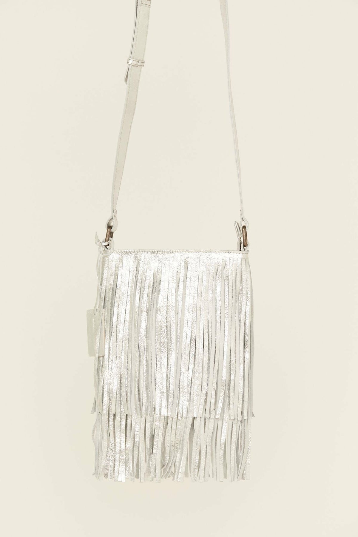 Women Camarillo Metallic Fringe Suede Crossbody Bag | Idyllwind