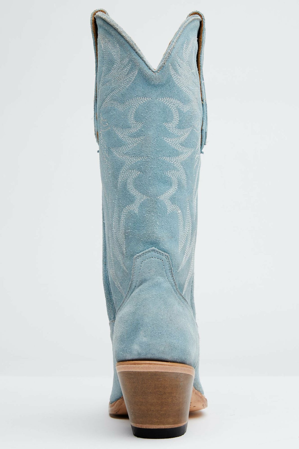 Women Charmed Life Blue Suede Western Boots - Round Toe | Idyllwind