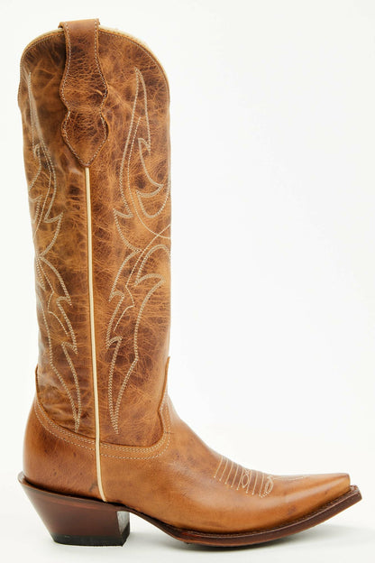 Women Dallas Alice Brown Tall Western Boots - Snip Toe | Idyllwind