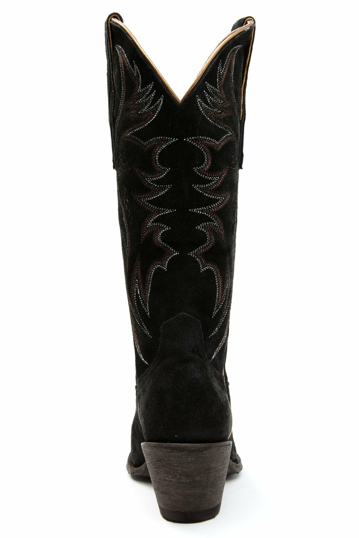Women Charmed Life Black Suede Western Boots - Round Toe | Idyllwind