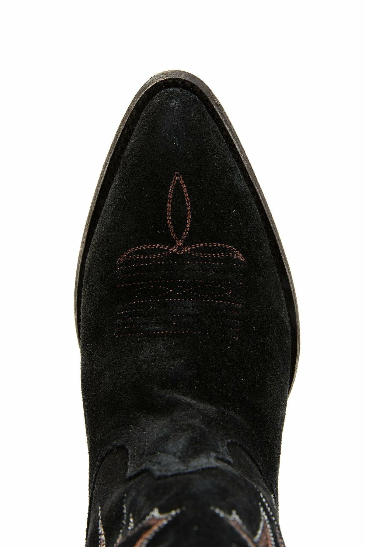 Women Charmed Life Black Suede Western Boots - Round Toe | Idyllwind