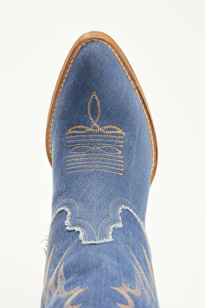 Women Charmed Life Denim Western Boots - Round Toe | Idyllwind