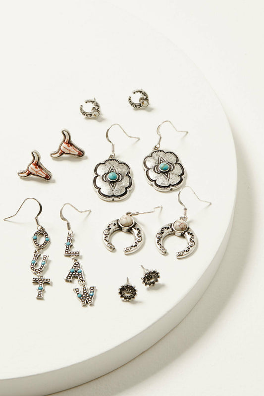 Women Calais Outlaw Earring Set - 6 Piece | Idyllwind