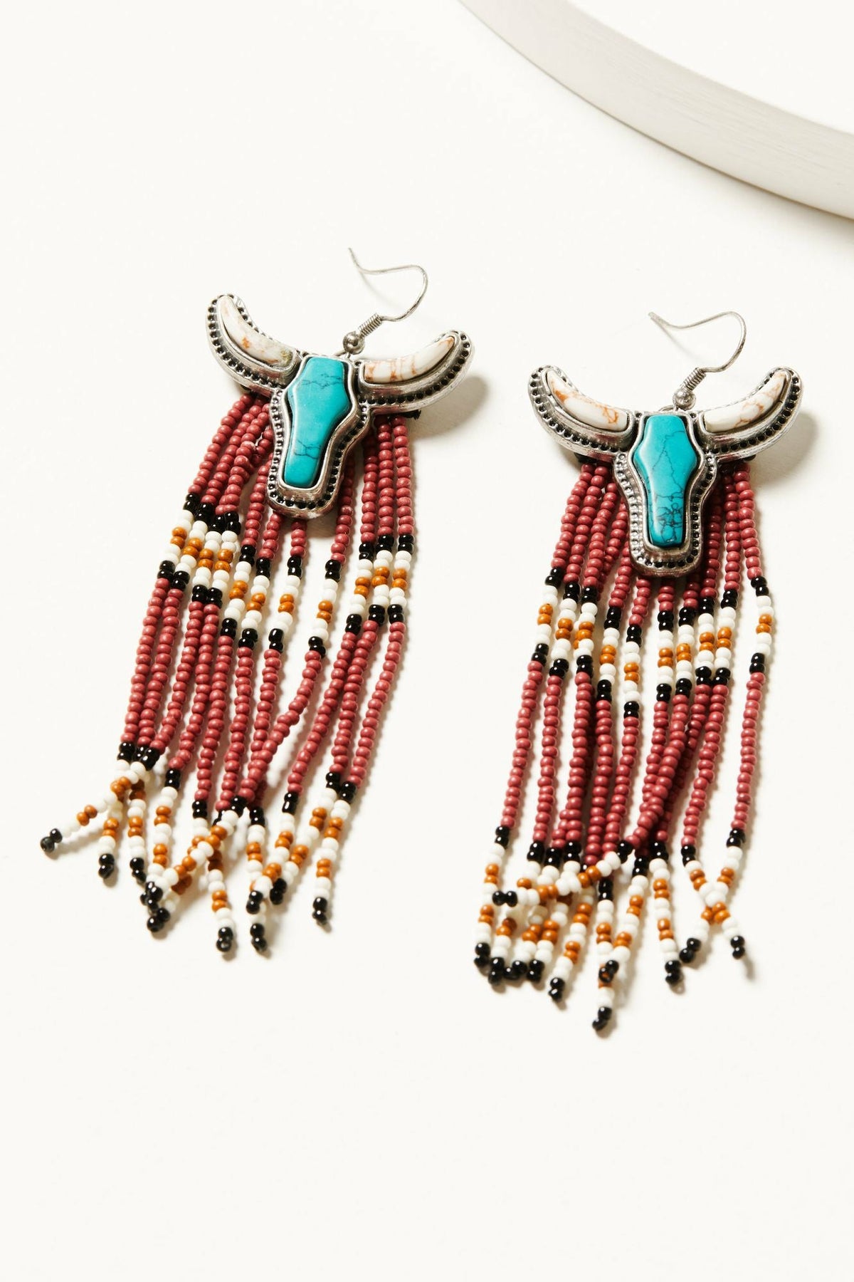 Women Riverbend Seed Bead Fringe Earrings | Idyllwind