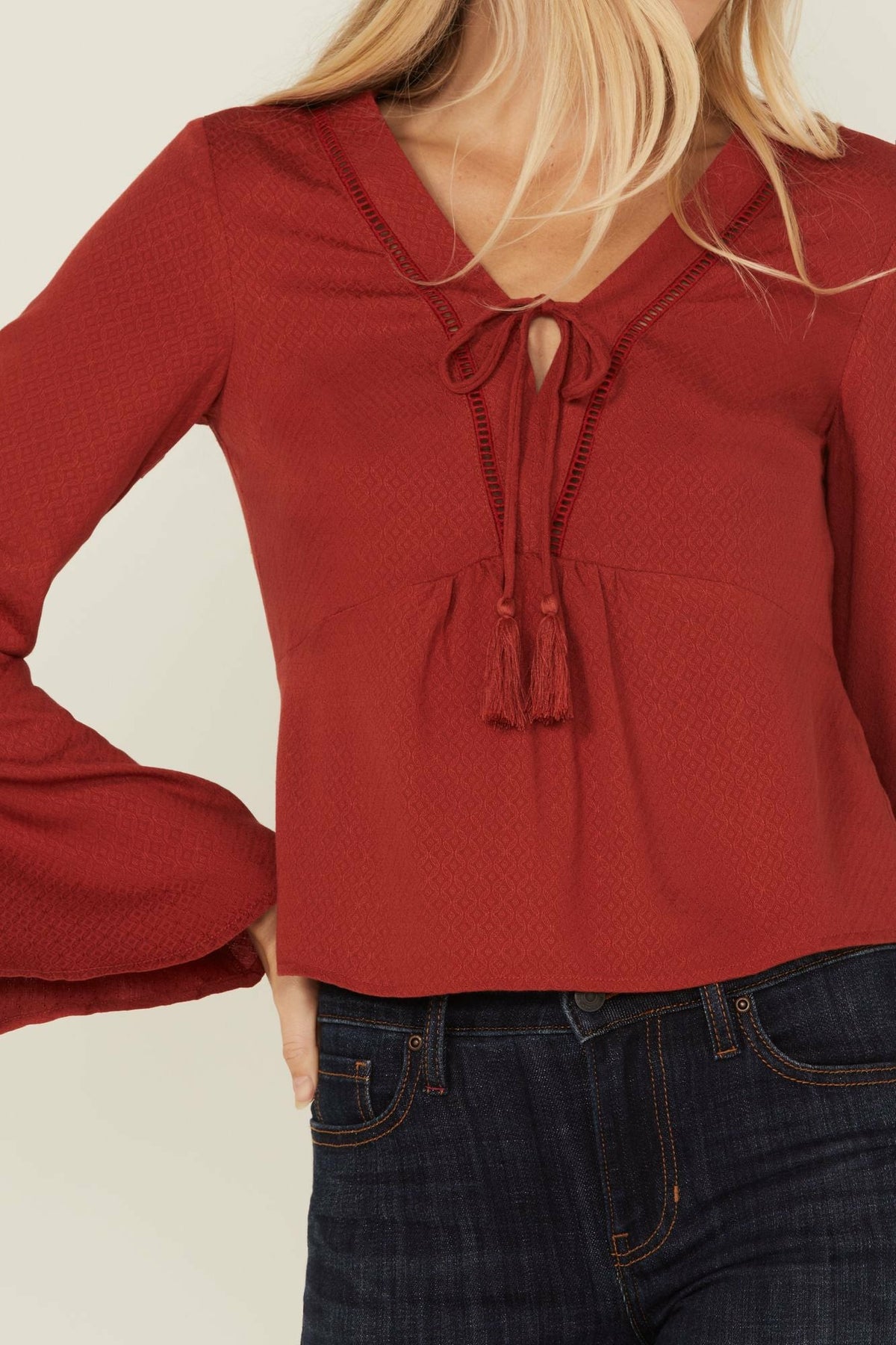 Women Cedar Lace-Up Top | Idyllwind