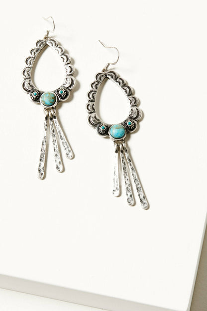 Women Bellafonte Teardrop Scalloped Earrings | Idyllwind