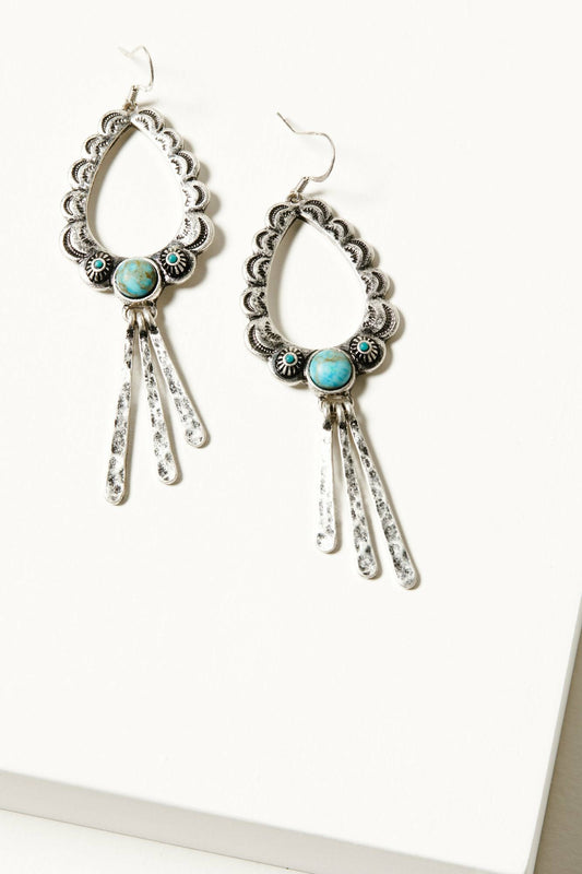 Women Bellafonte Teardrop Scalloped Earrings | Idyllwind