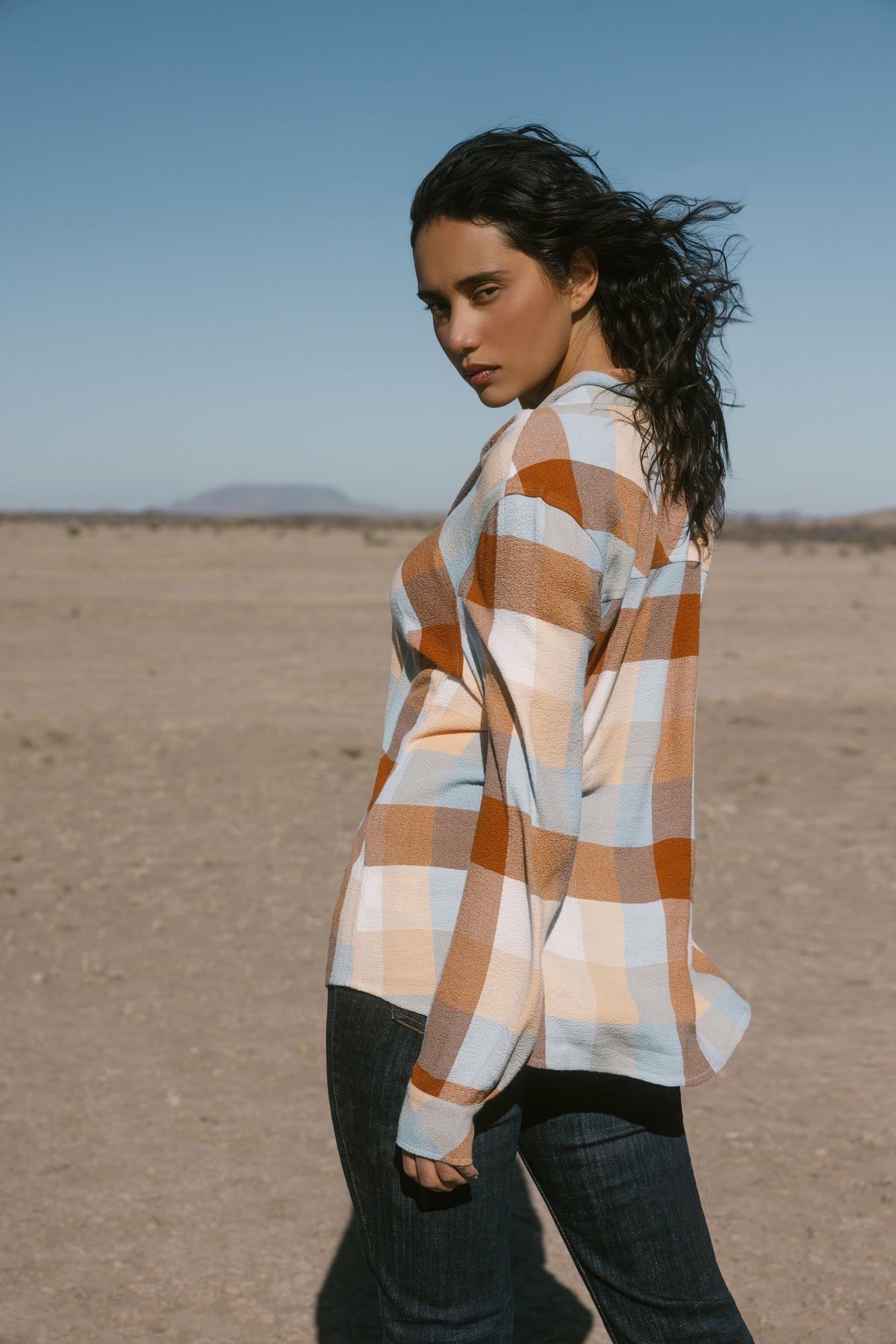 Women Coppell Plaid Print Long Sleeve Snap Western Shirt | Idyllwind