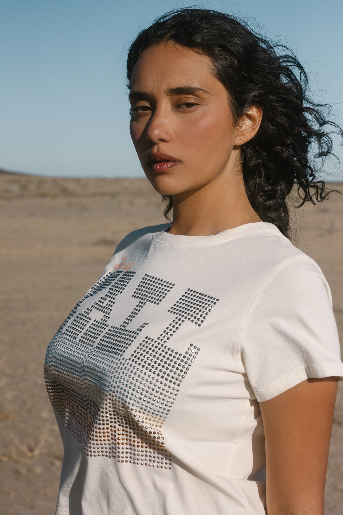 Women Y'all Embellished Short Sleeve Cropped Graphic Tee | Idyllwind