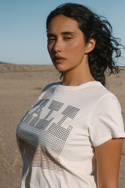 Women Y'all Embellished Short Sleeve Cropped Graphic Tee | Idyllwind