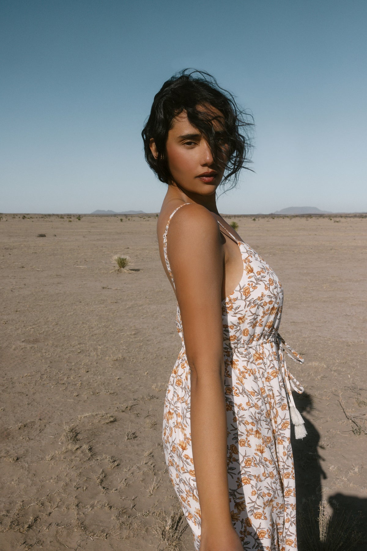 Women Sugarland Printed High-Low Maxi Dress | Idyllwind