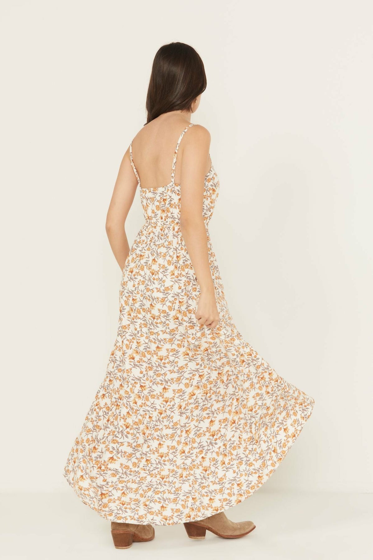 Women Sugarland Printed High-Low Maxi Dress | Idyllwind