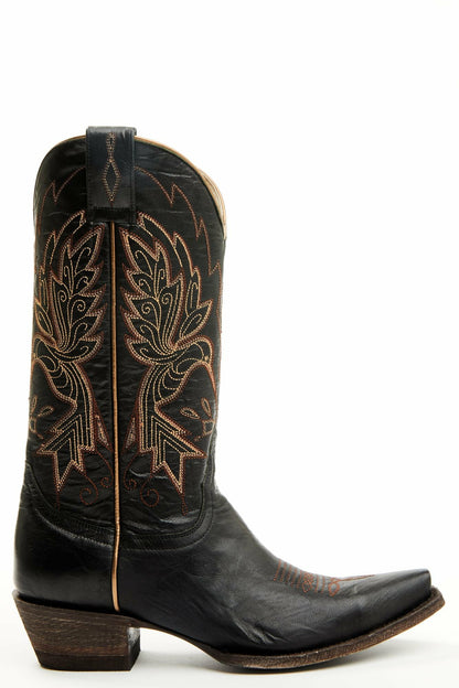 Women Wings Black Western Boots - Snip Toe | Idyllwind
