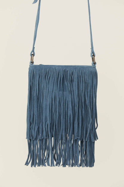 Women Camarillo Fringe Suede Crossbody Bag | Idyllwind