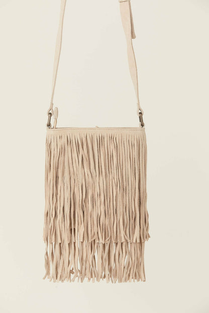 Women Camarillo Fringe Suede Crossbody Bag | Idyllwind