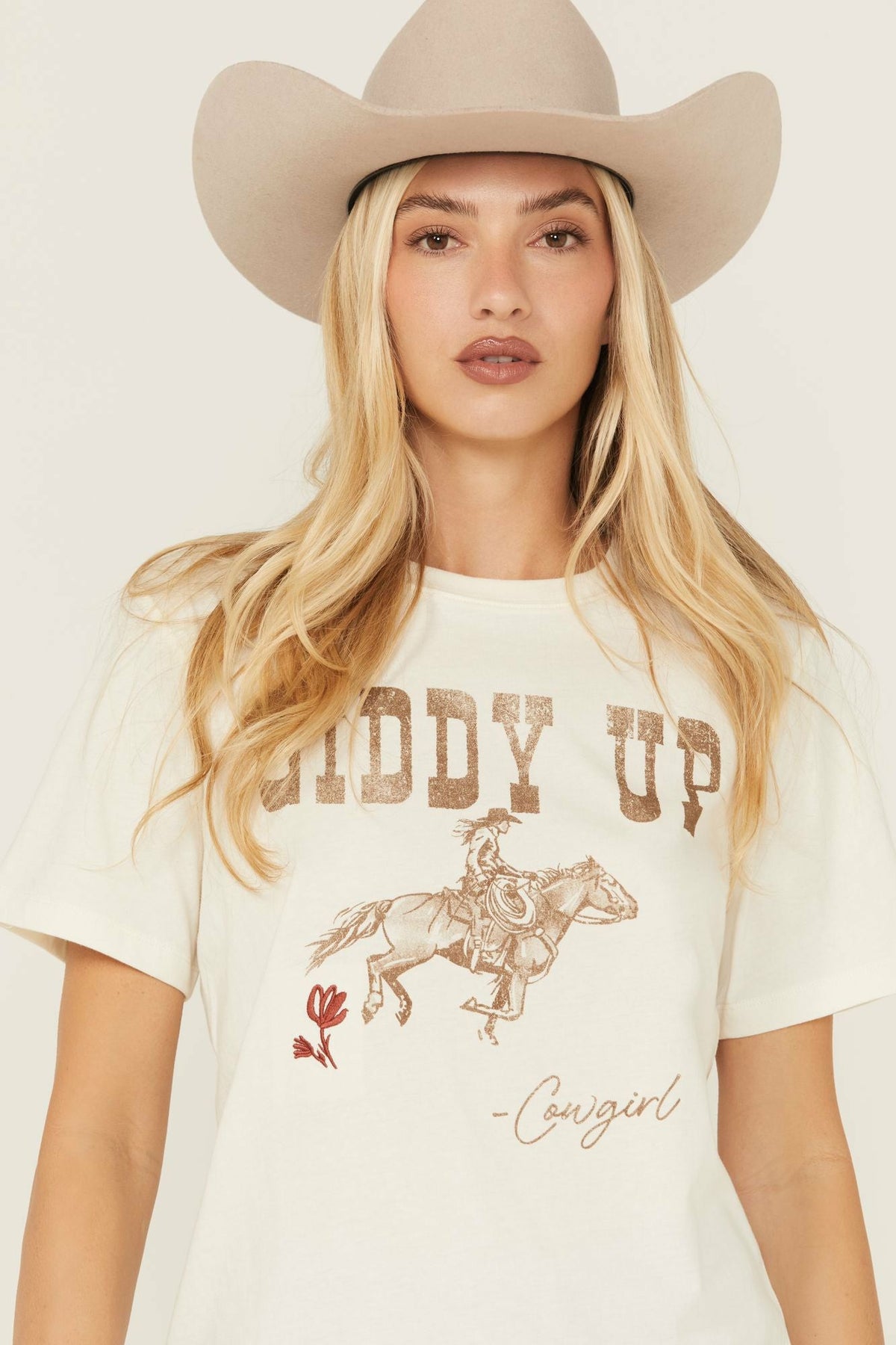 Women Giddy Up Short Sleeve Graphic Tee | Idyllwind