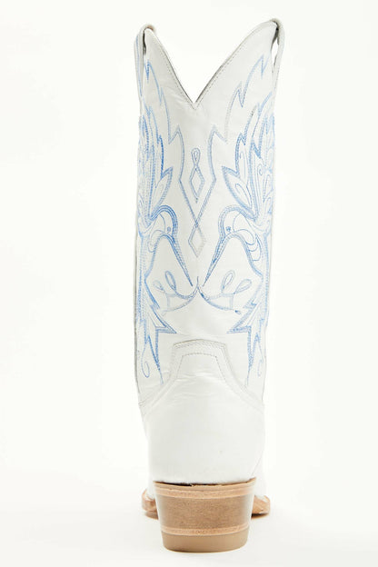 Women Wings White Western Boots - Snip Toe | Idyllwind