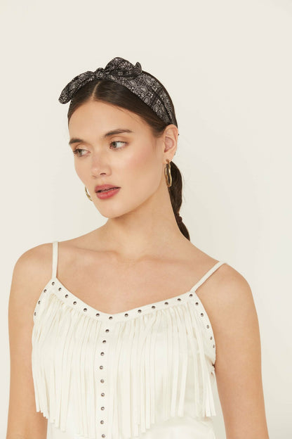 Women Glynda Bandana Print Headband | Idyllwind