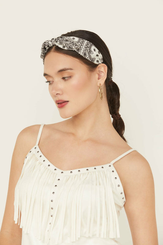 Women Glynda Bandana Print Headband | Idyllwind