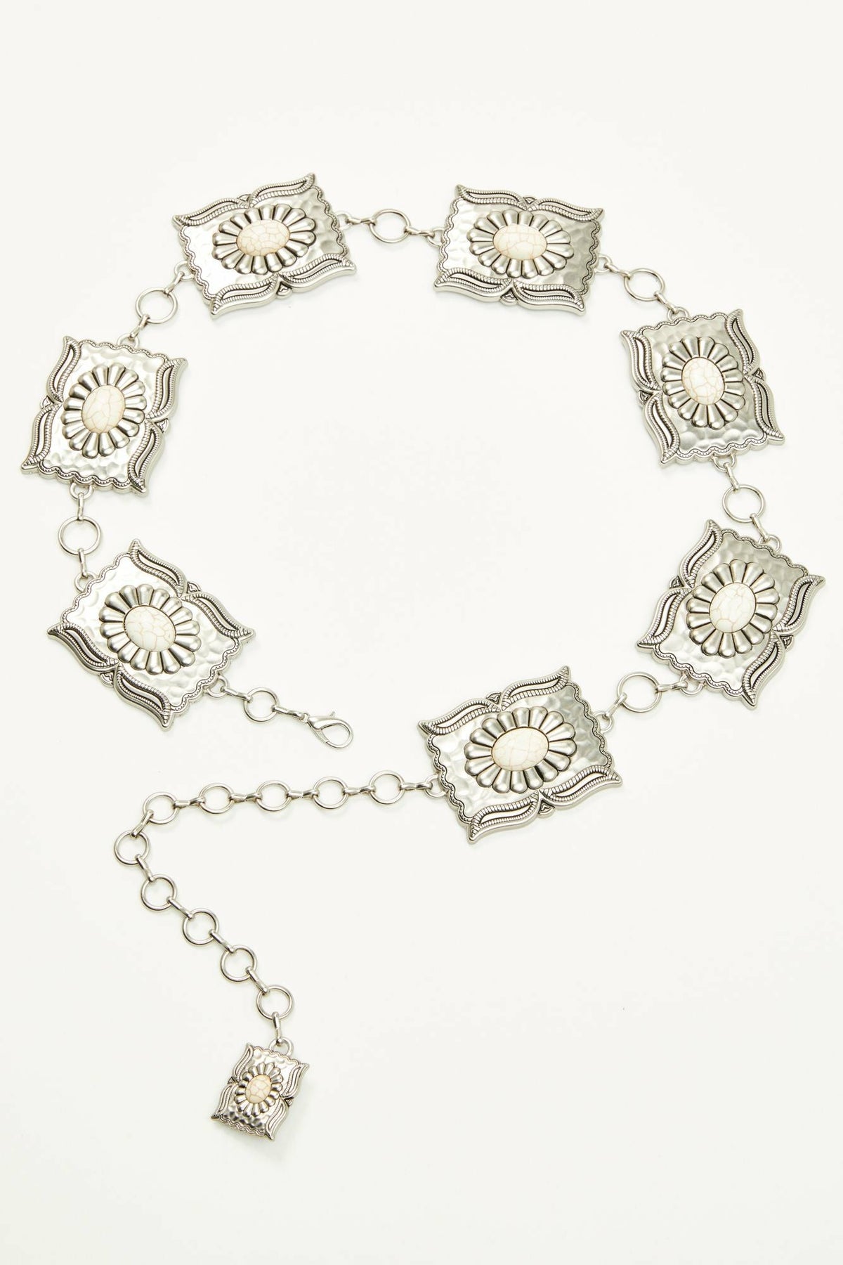 Women Pennywell White Stone Chain Belt | Idyllwind