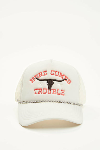 Women Here Comes Trouble Ball Cap | Idyllwind