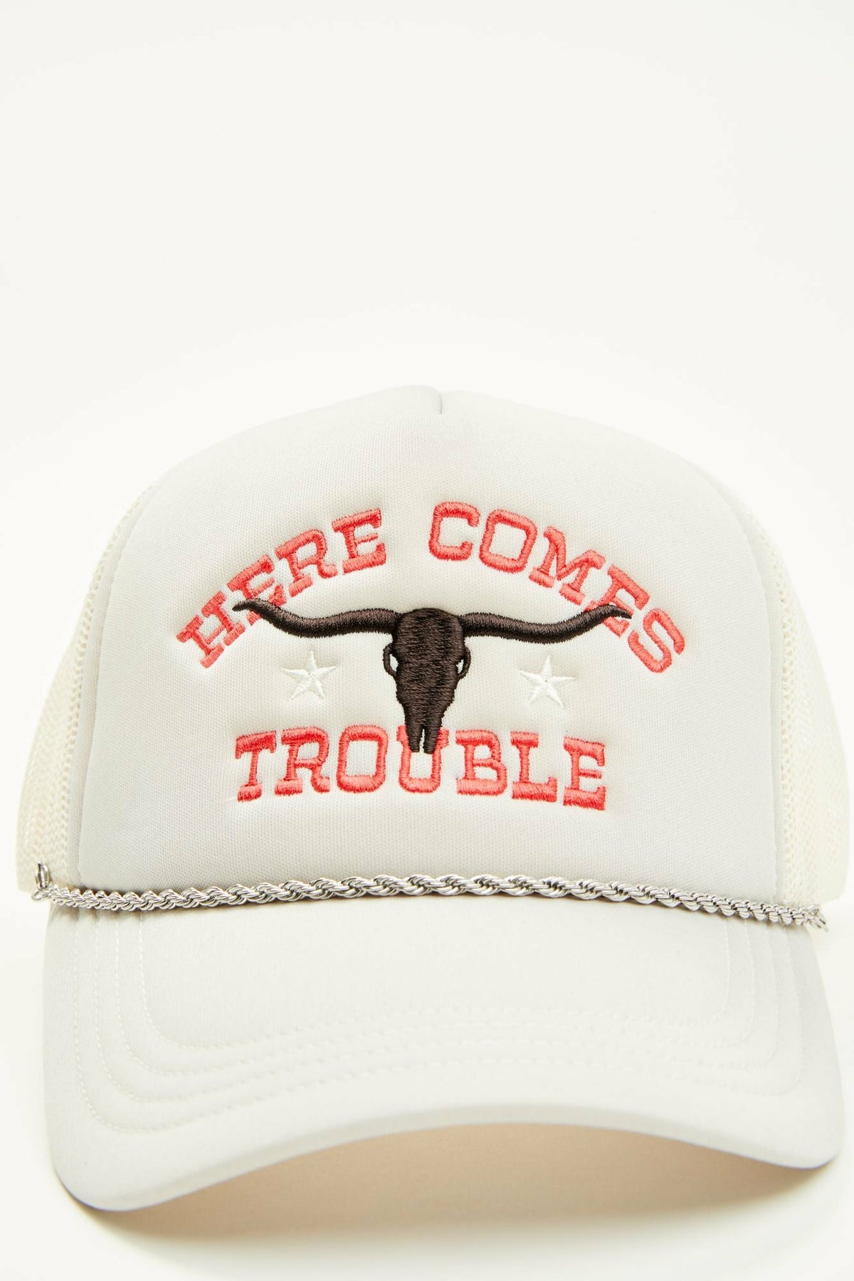 Women Here Comes Trouble Ball Cap | Idyllwind