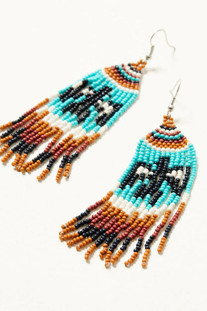 Women Graylynn Beaded Fringe Earrings | Idyllwind