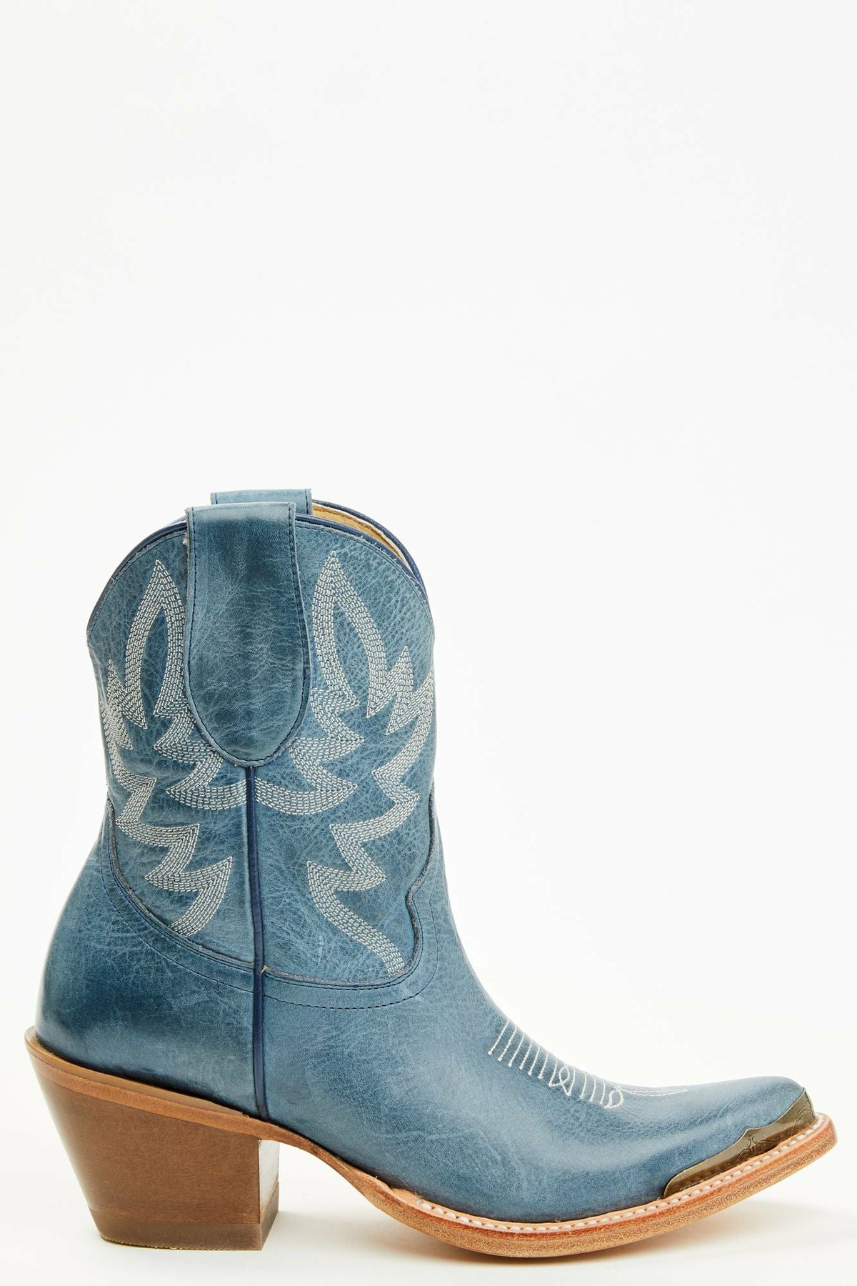 Women Wheels Navy Western Booties - Round Toe | Idyllwind