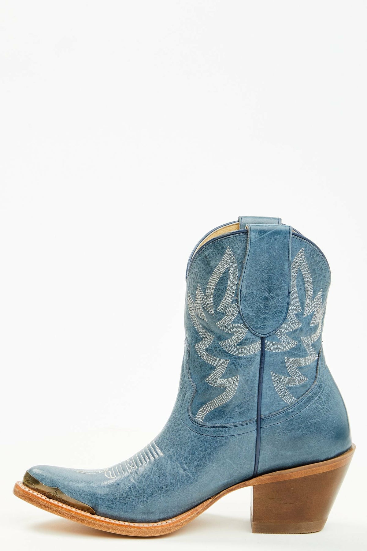 Women Wheels Navy Western Booties - Round Toe | Idyllwind