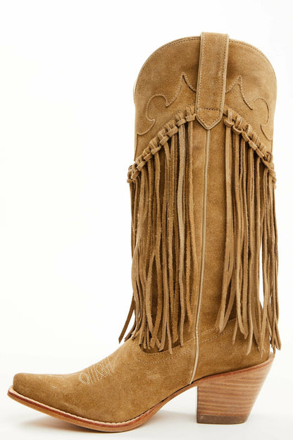 Women Sterling Fringe Tall Western Boots - Snip Toe | Idyllwind