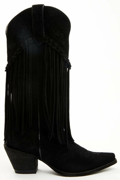 Women Sterling Fringe Tall Western Boots - Snip Toe | Idyllwind